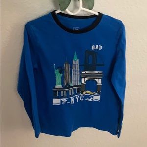 Boys GAP long sleeve shirt